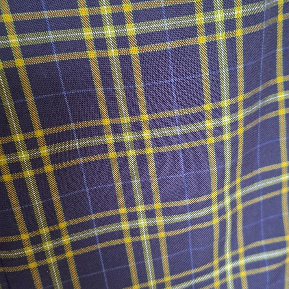 Vintage plaid skirt and tank set - Picture 4 of 9